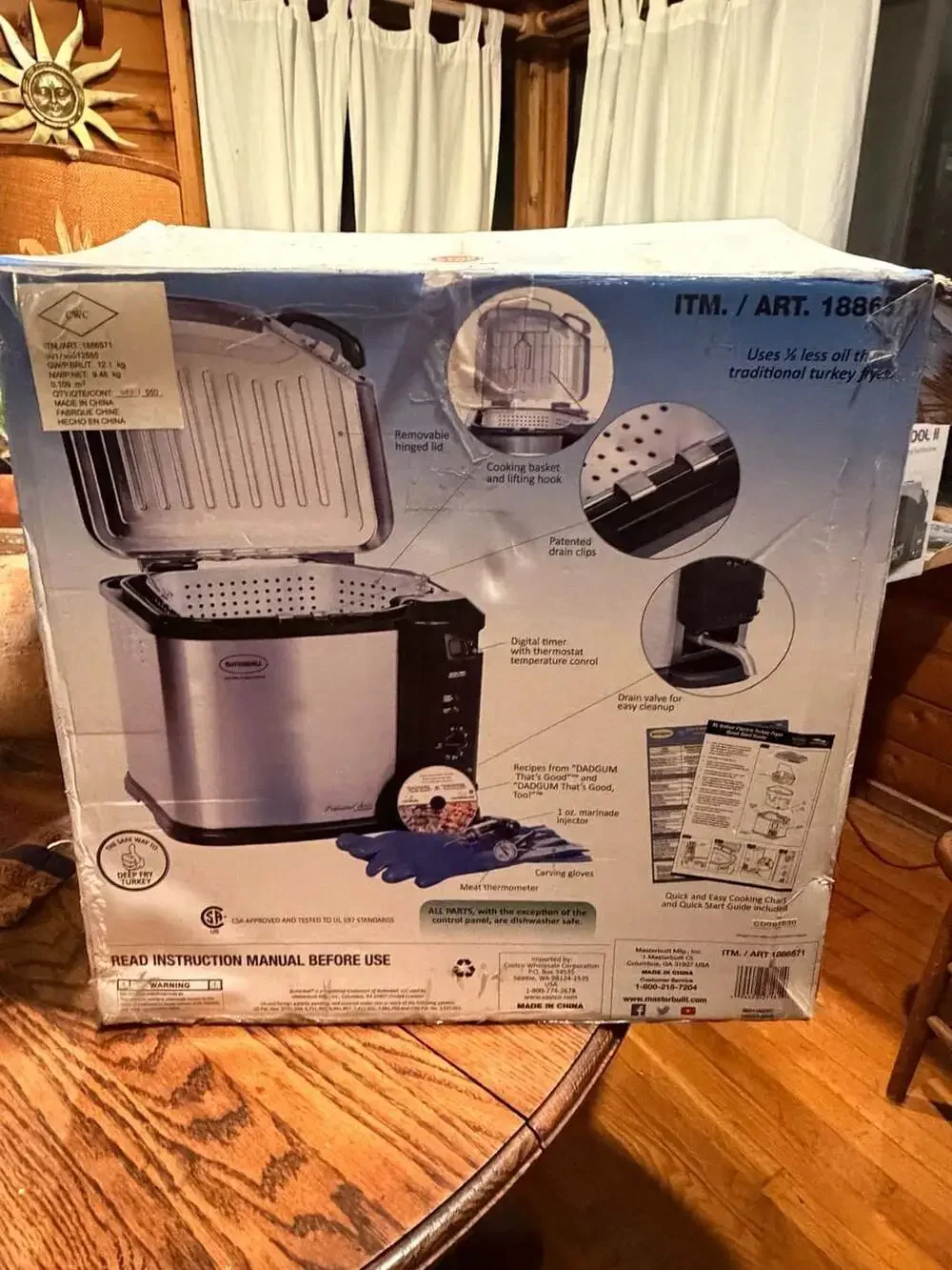 Butterball Indoor Electric Turkey Fryer XL Used once $700 NEW